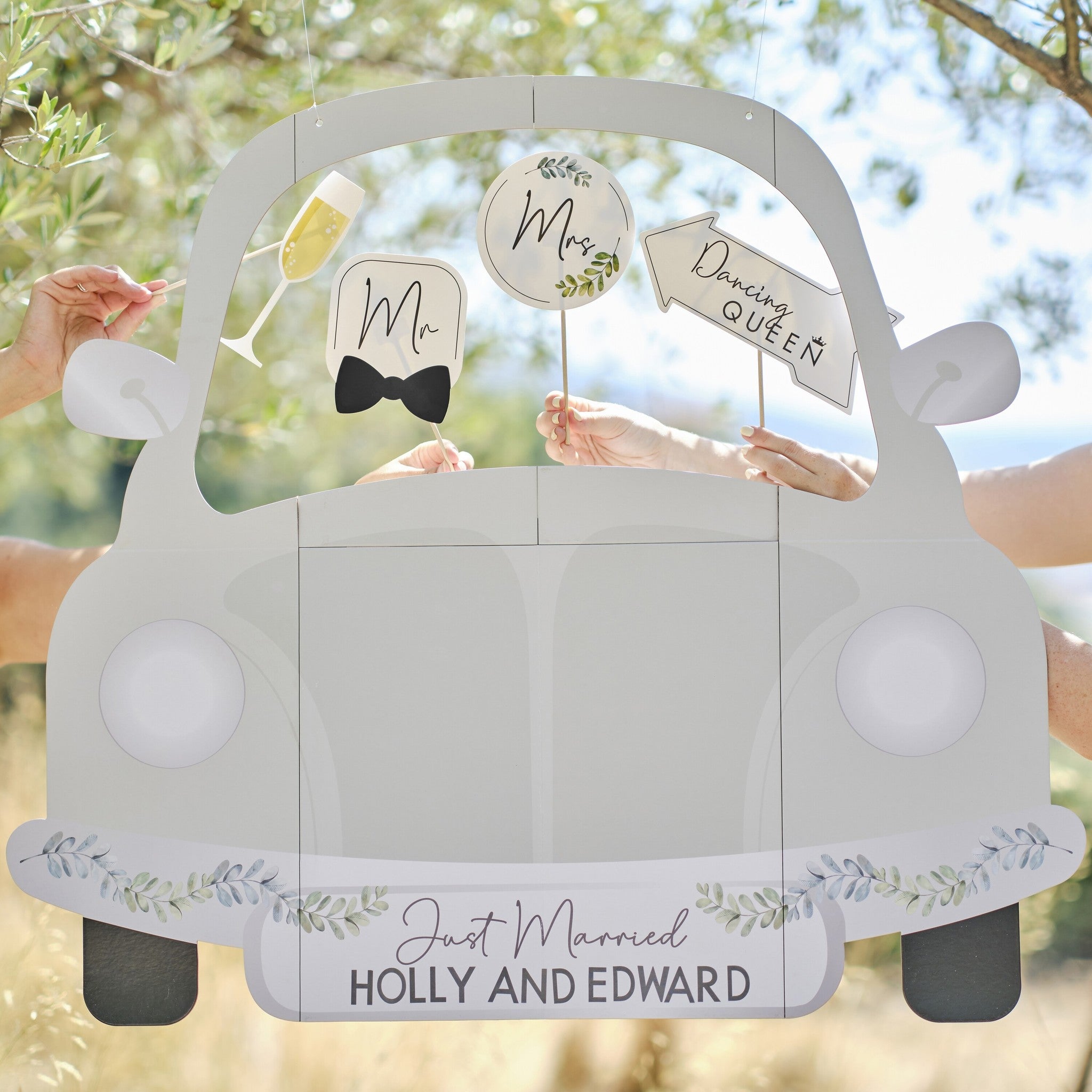 Photobooth Frame Just Married 70cm