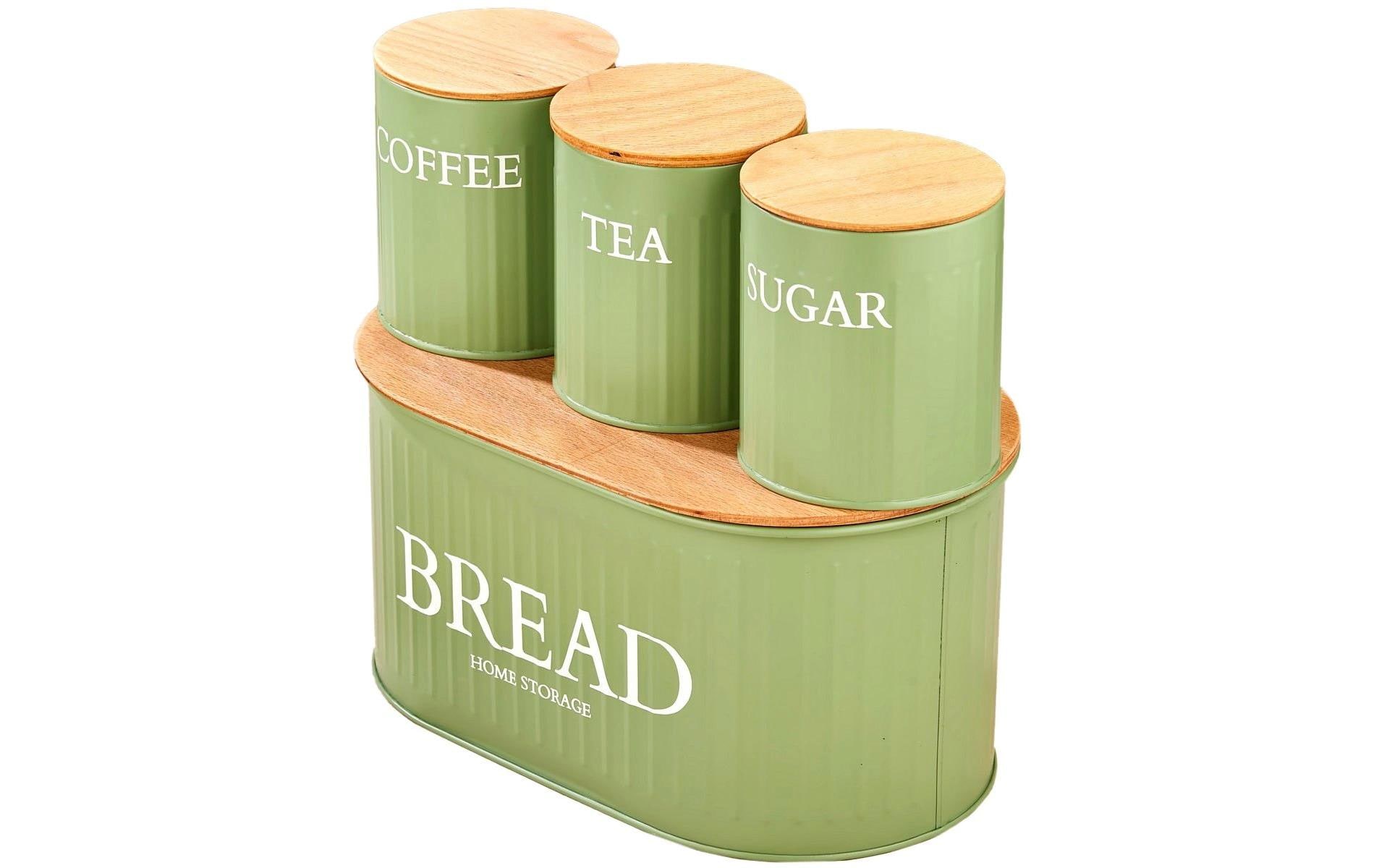 Brotkasten M0265 GrünAufbewahrungsboxen-Set (4 Stück)