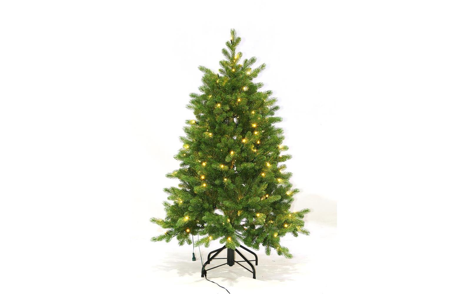 Weihnachtsbaum De Luxe 200 LEDs Easy Shape, 120 cm<br>Weihnachtsbaum mit LED