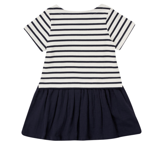 Petit Bateau - BIBIBUS - Blanc / Marine