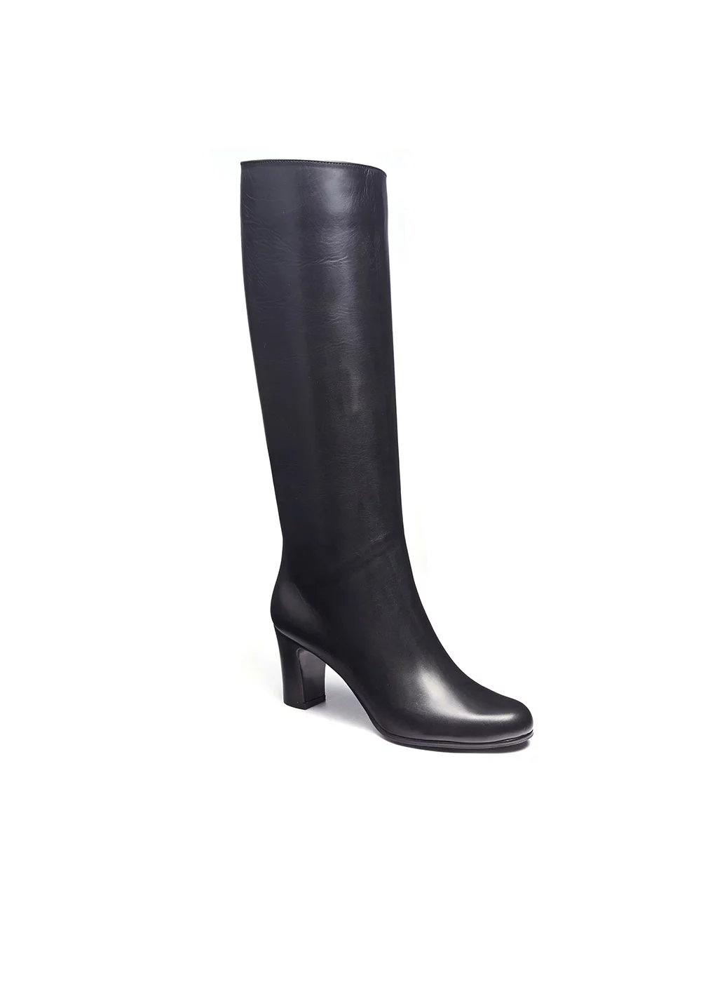 BOTTE ERMITAGE CUIR NOIR
