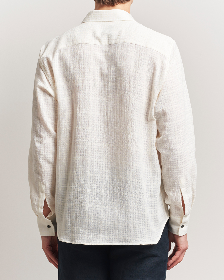 Peregrine Cotton Resort Shirt White