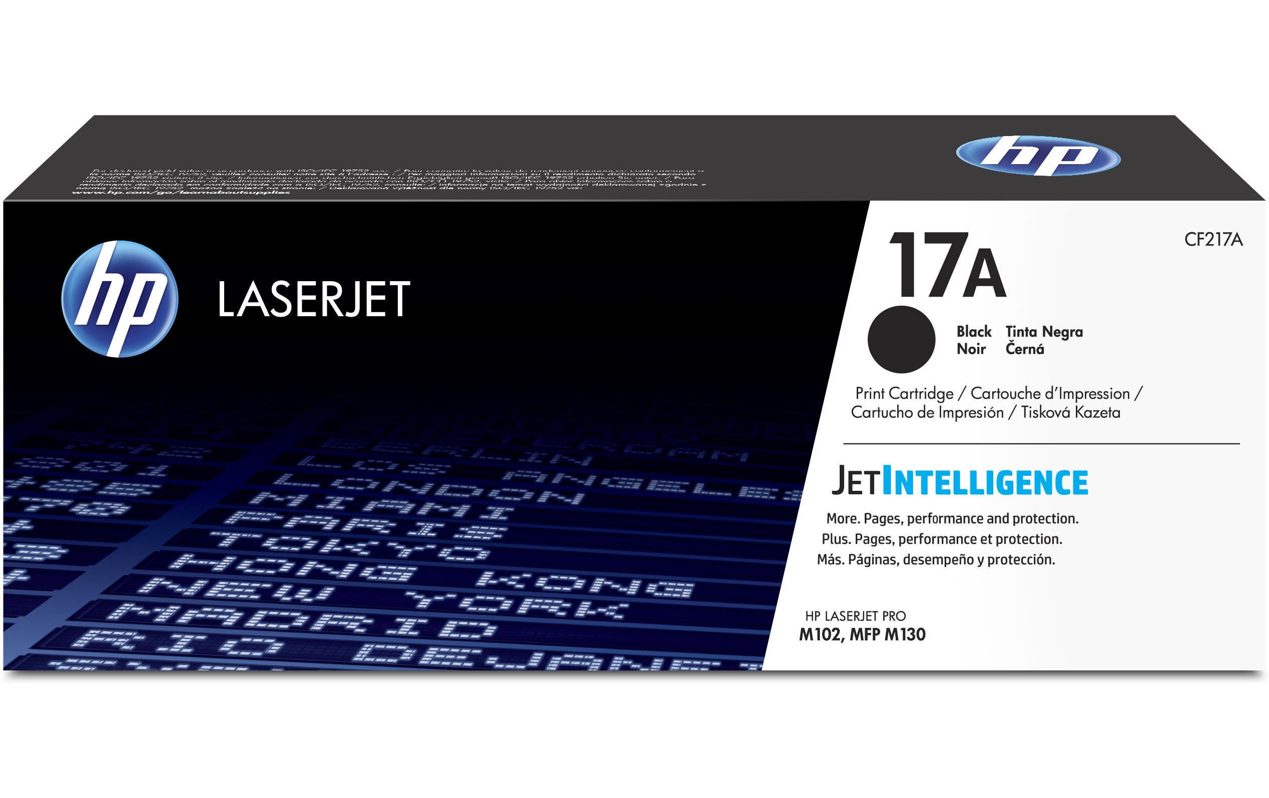 Toner Nr. 17A (CF217A) BlackTonerkartusche