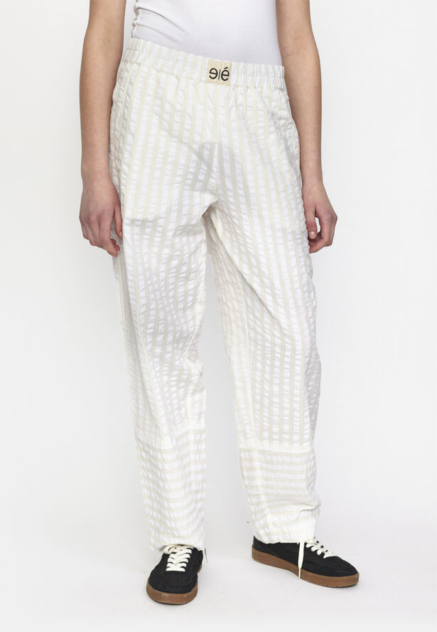 esmé studios ESCandy Pants - GOTS Buttercream stripes