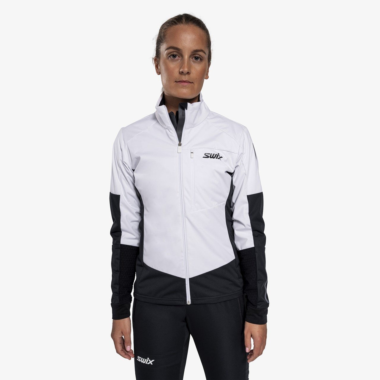 Nordic Jacket Dame Bright White/Black