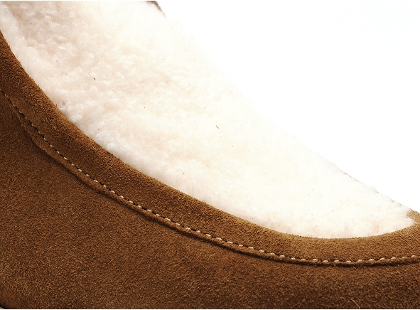 Reqins boots bottine plates femme aruba marron