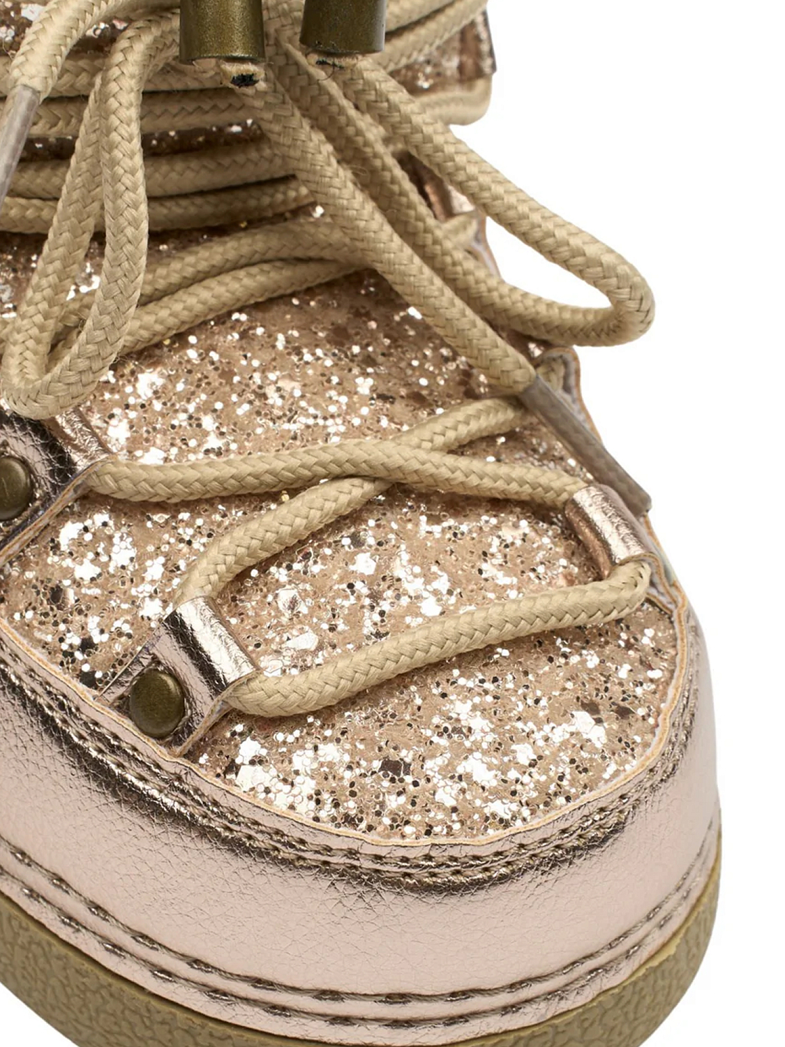 Mikk-Line Snow Boot Glitter Champagne