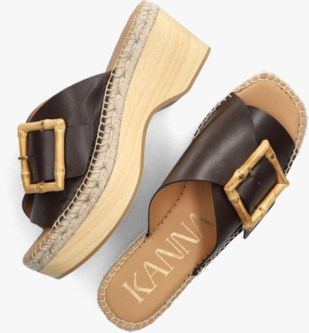 KANNA bruine kanna slippers 23059