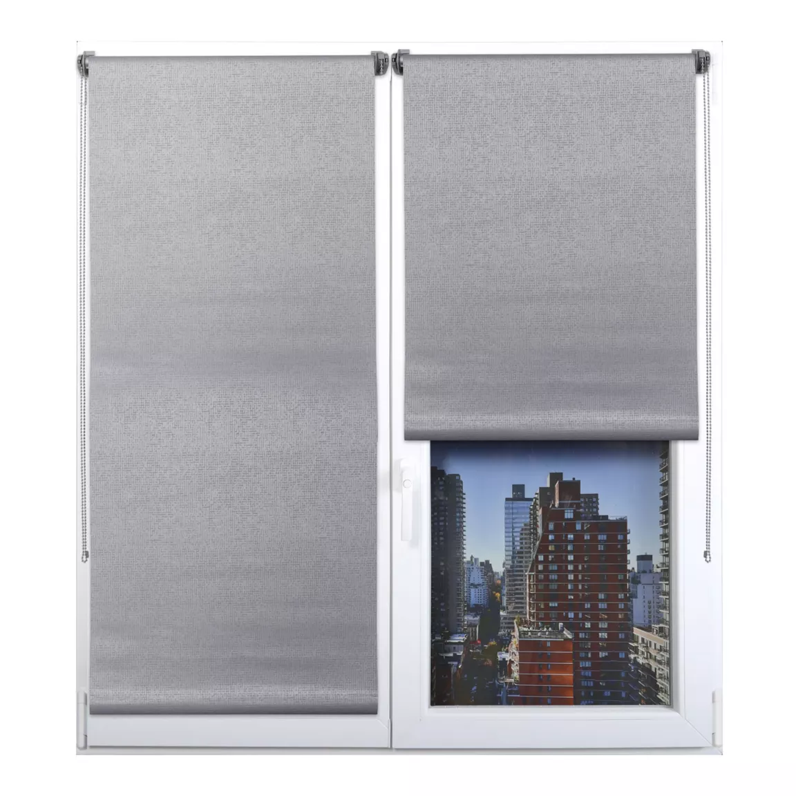 Store enrouleur occultant (45 x 180 cm) Lio Gris