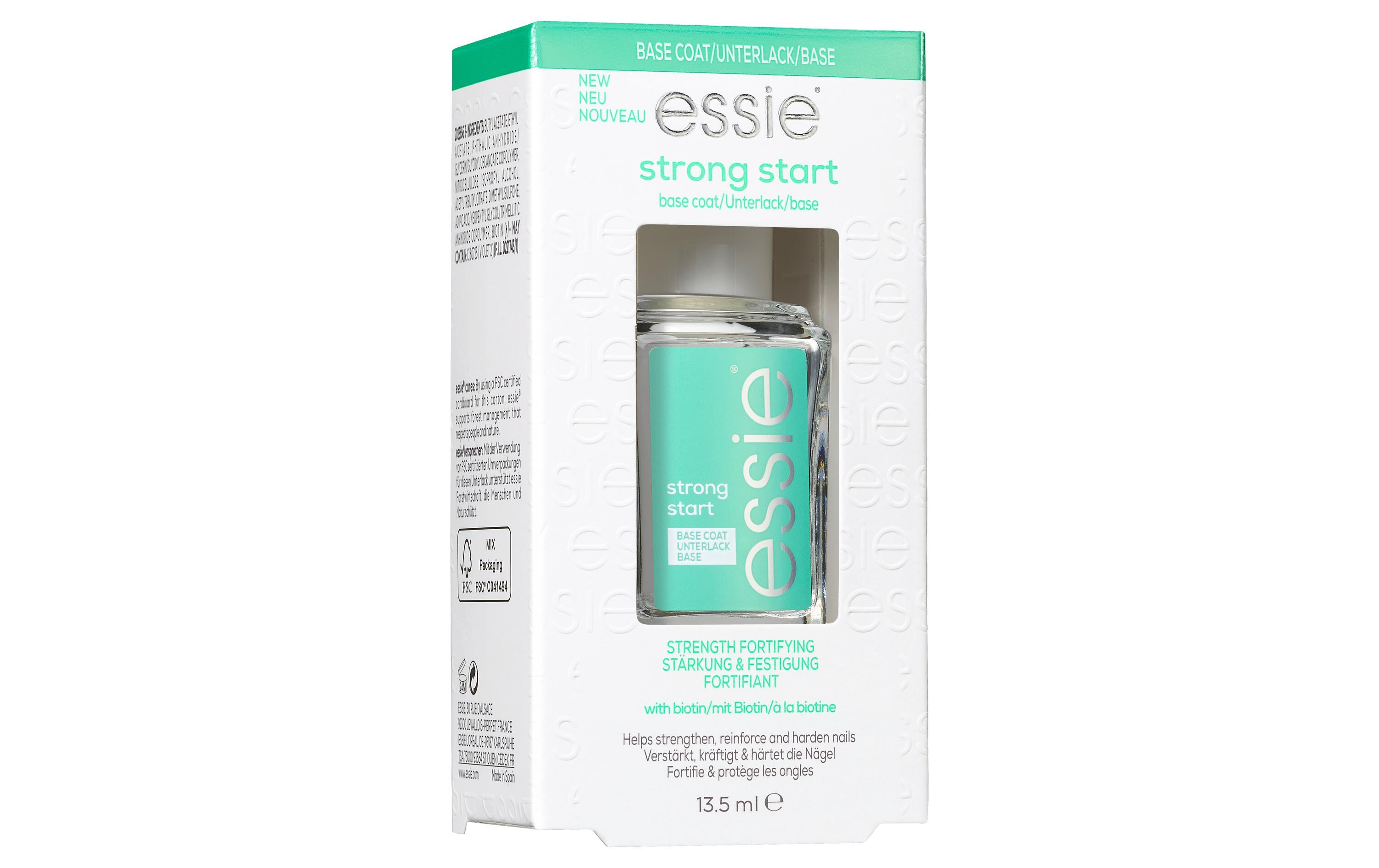 Basecoat Strong Start TransparentHochwertiger Unterlack für harte und kräftige Nägel