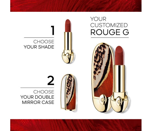 Guerlain Rouge G Velvet Lips Refill139 LE NUDE DRAGÉE – VELVET