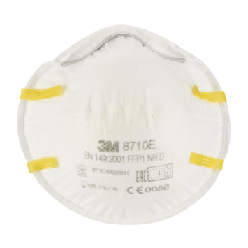 3M fijn stof masker cupvorm 8710C3N 3 stuks