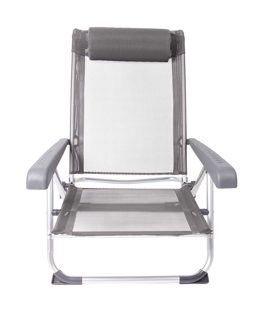 Bo-Camp Saint-Tropez Grey strandstoel