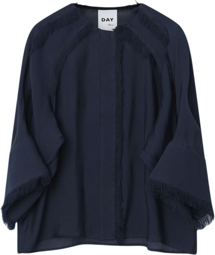 DAY Birger et Mikkelsen Cassie - Sheer Fringes Dark sapphire