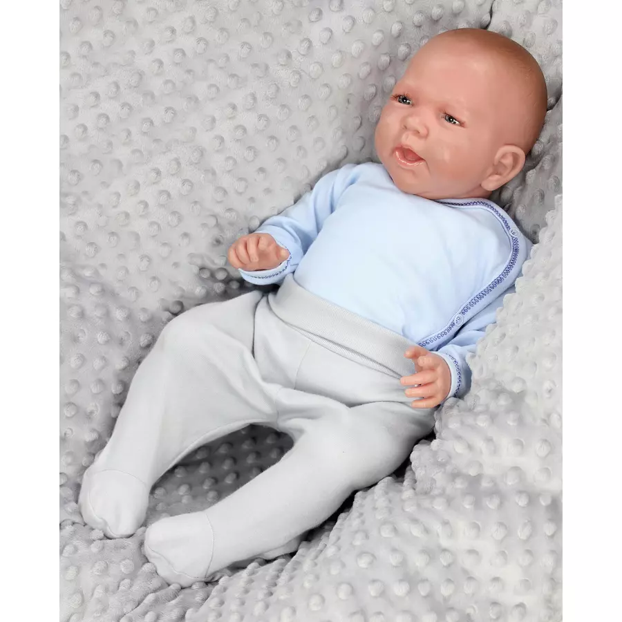 TupTam Unisex Baby Wickelbody Langarm 5er Set graubeige