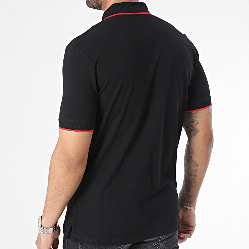 Polo Manches Courtes Slim Deresino 50490775 Noir
