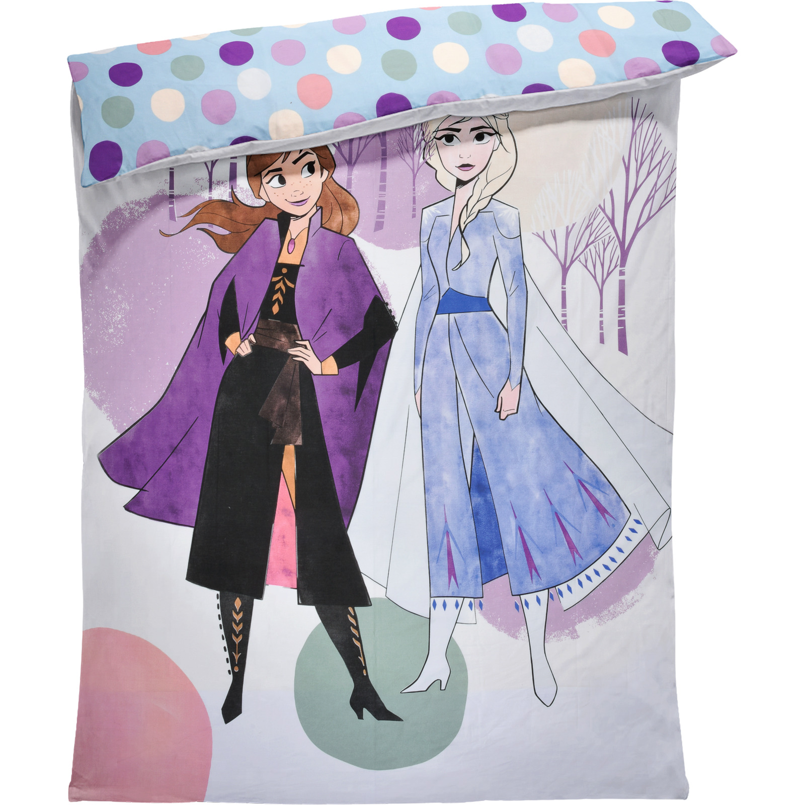 Bettwäsche Renforcé Frozen rose-blau