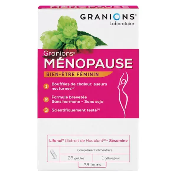 Granions Menopausa 28 cápsulas