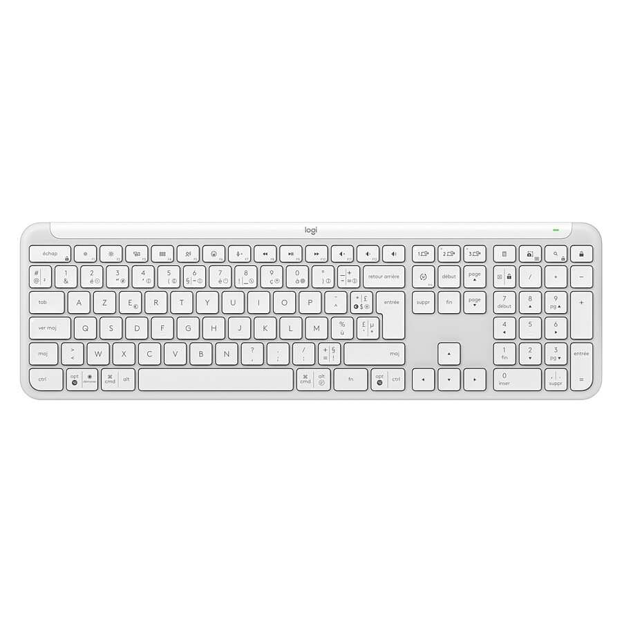 Logitech Signature Slim K950 - Blanc cassé