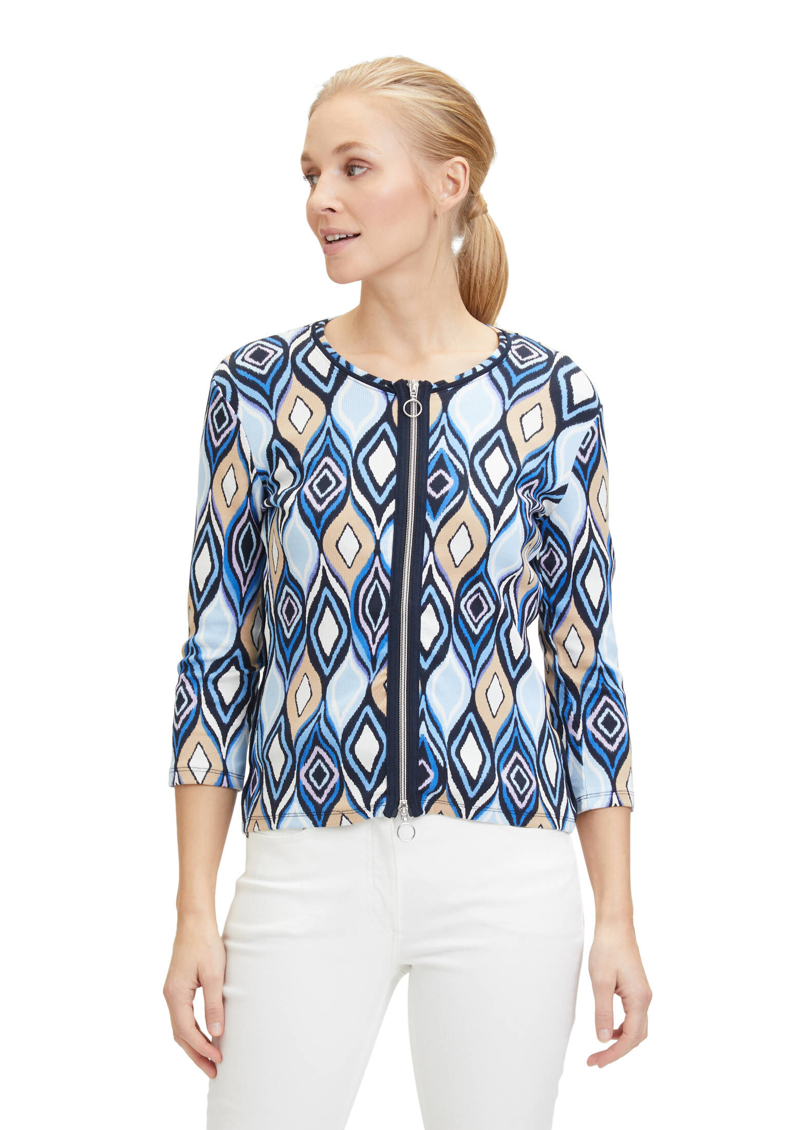 Betty Barclay| Damen Shirtjacke mit Rippenstruktur