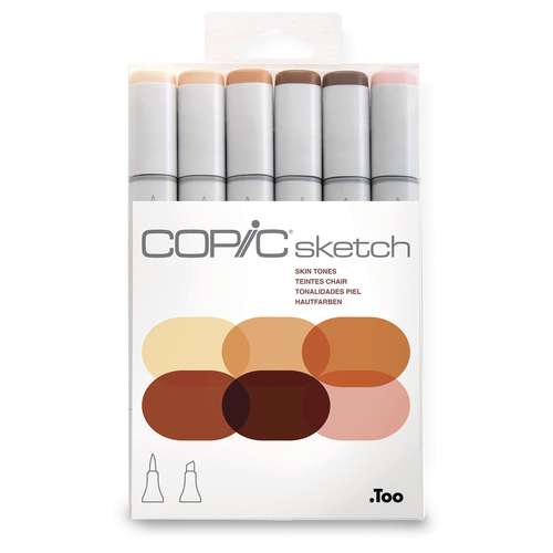 COPIC® sketch 6er-Sets