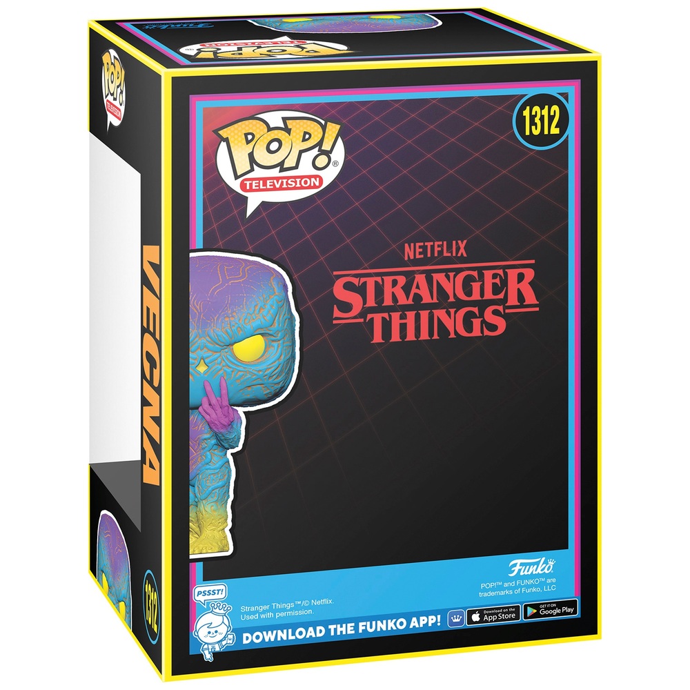 POP! Vinyl 1312: Stranger Things Vecna Schwarzlichtfigur