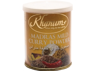PÓ KHANUM MADRAS DE CARILMEIO PICANTE 100G