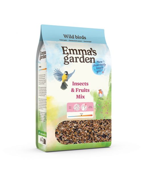 Emma's Garden Insecten En Fruit Mix - Vogelvoer