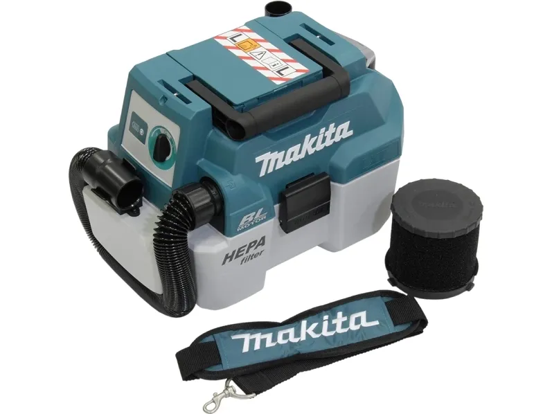 Makita DVC750LZX3 - Støvsuger - beholder - uden pose