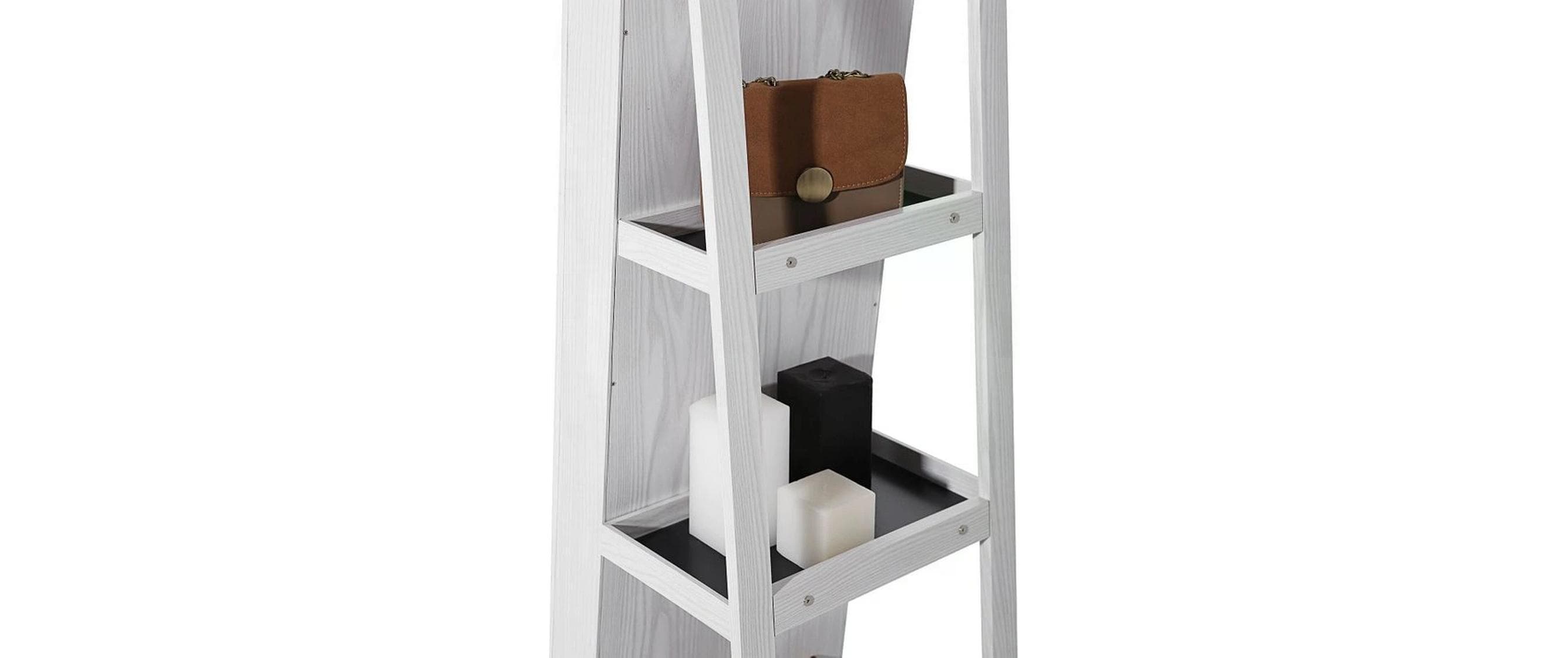Schmuckhalter Weiss, 54 cm/ 55 cm x 160 cm/ 161 cm<br>Schmuckschrank