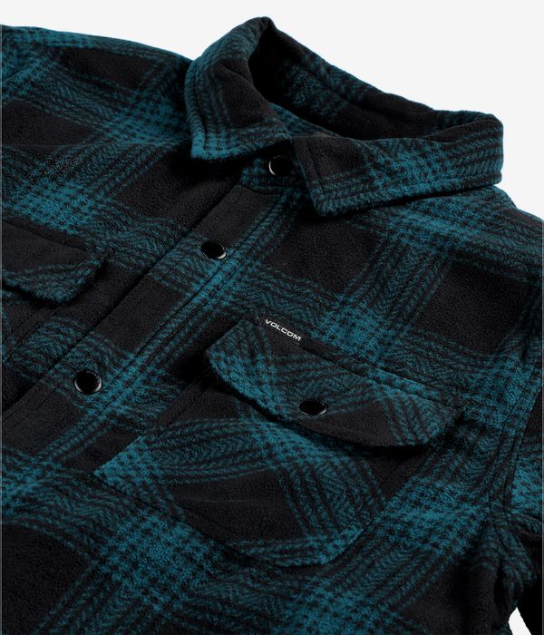 Volcom Bowered Fleece Hemd (evergreen)