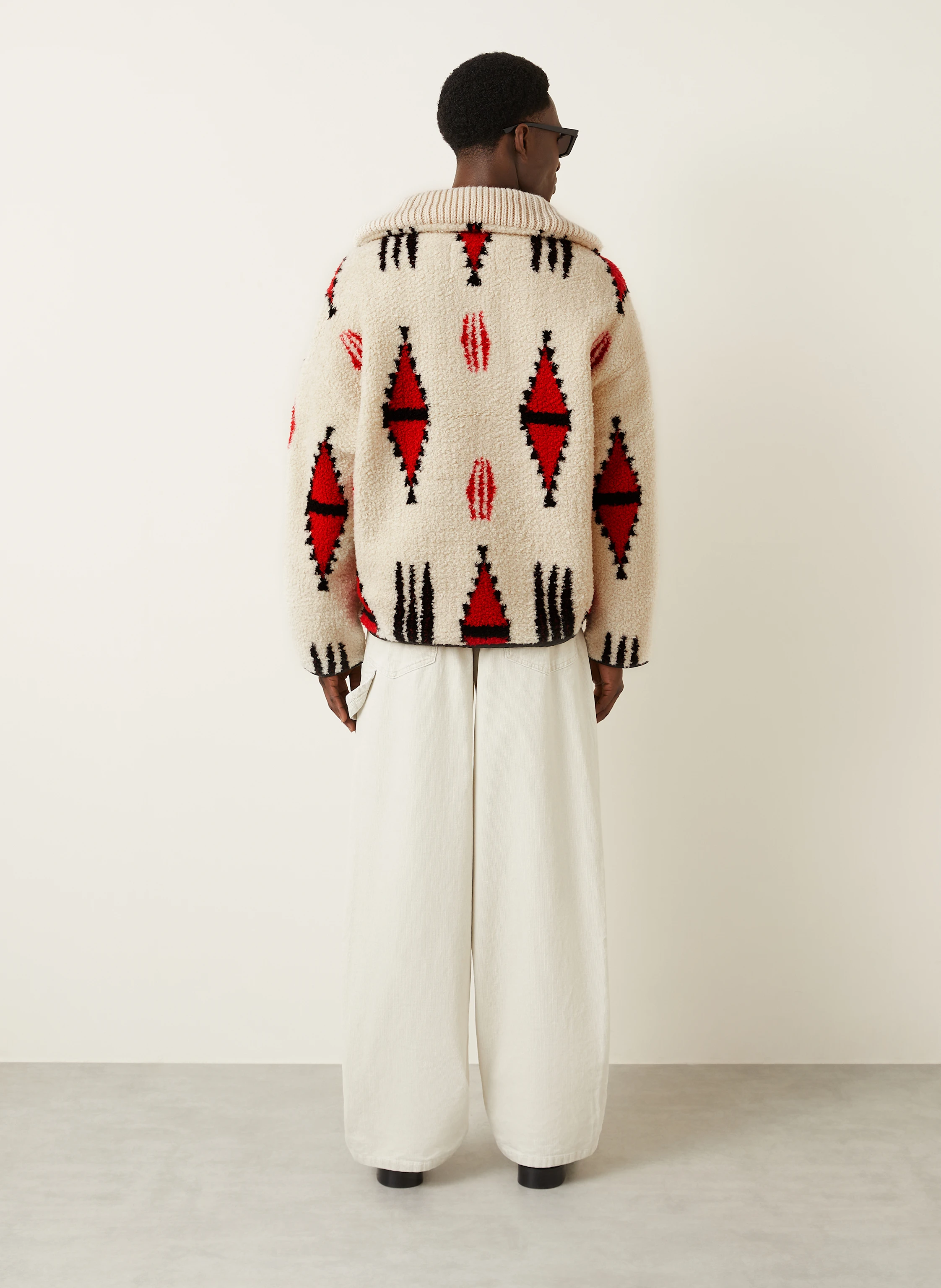 ISABEL MARANT Schlupfjacke MARLO mit Teddyfell