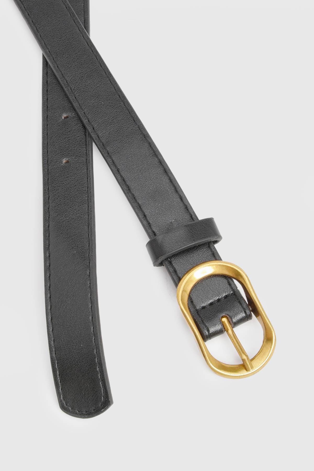 boohoo Ceinture avec boucle ovale détaillée