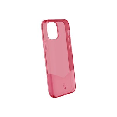 Force Case Pure - coque de protection pour Iphone 12 Mini - transparent rouge