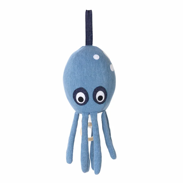 Ferm Living - Krake Spieluhr, denim