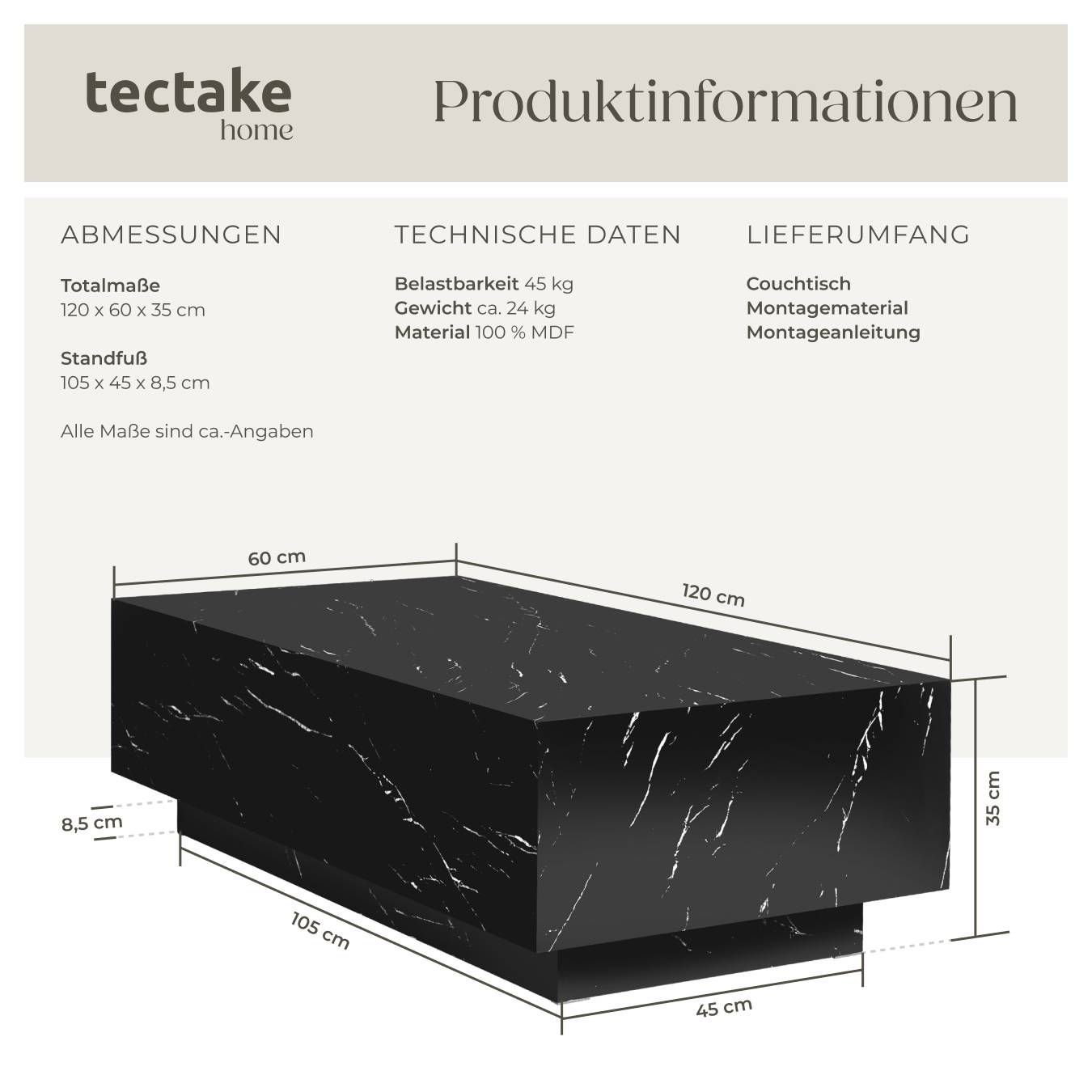 Couchtisch Lasley