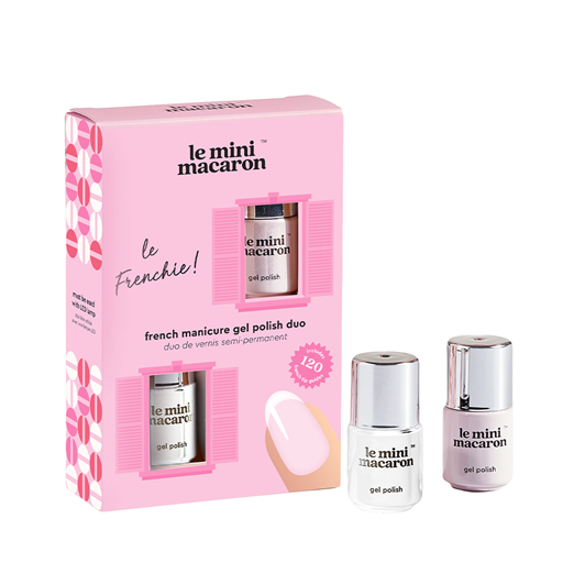 Le Mini Macaron Le Frenchie Fransk Manicure Kit