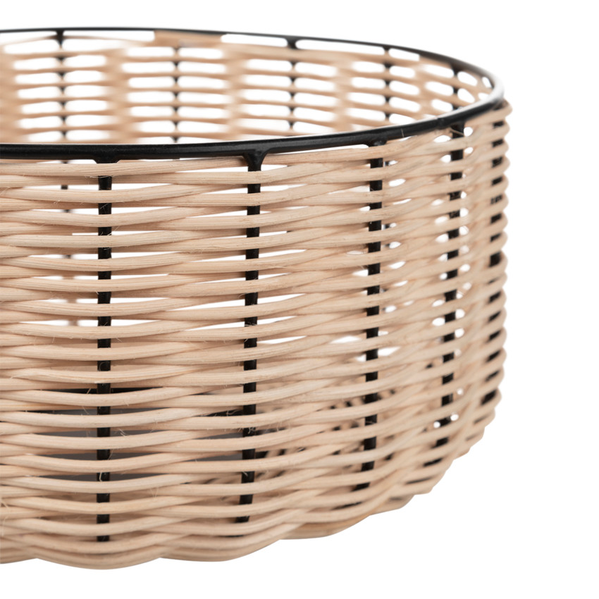 Panier de rangement en osier