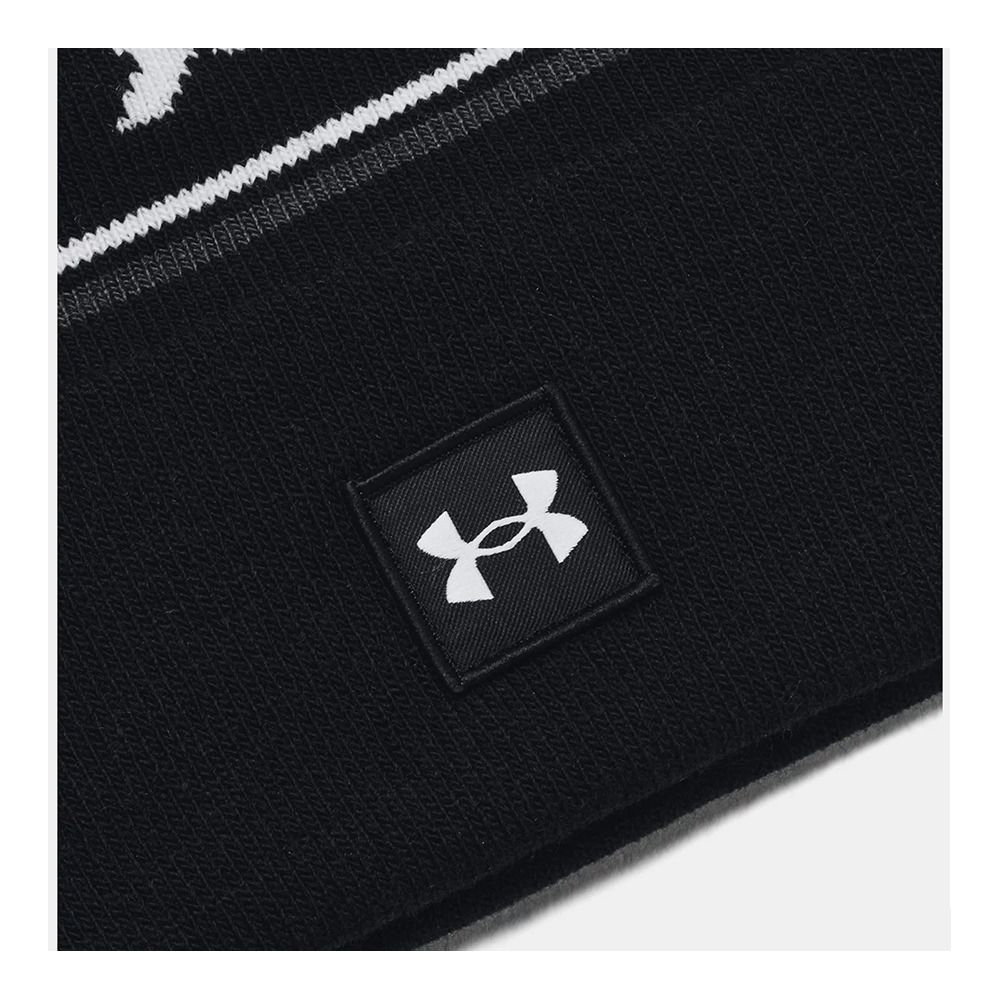 Under Armour HALFTIME POM - Bonnet Homme noir