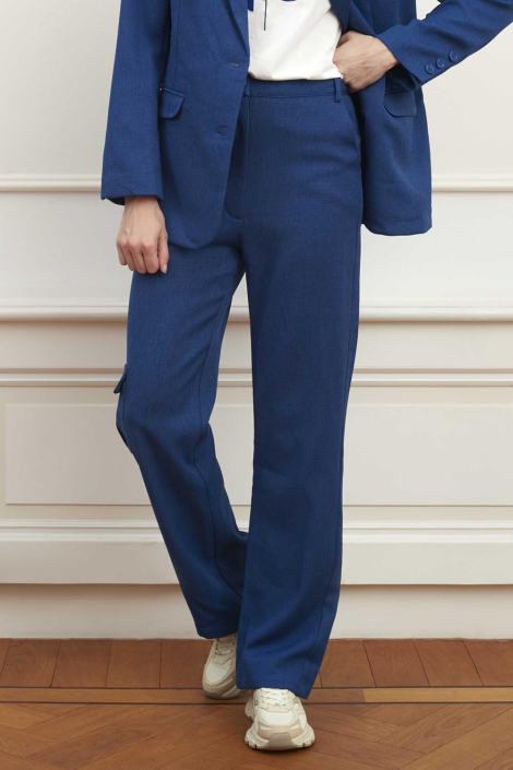 Lofty Manner blauwe dames broek