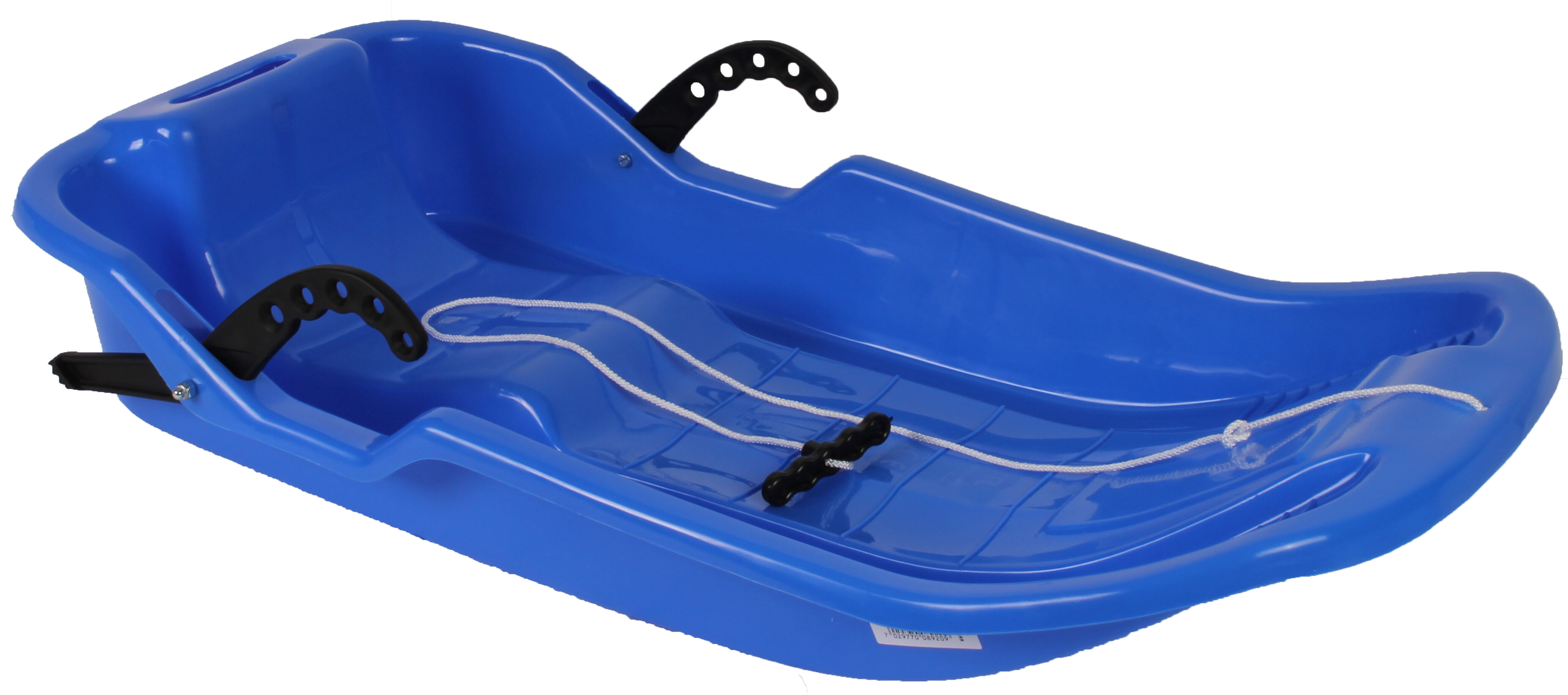 Talen Tools - Slee kunststof met rem - Blauw - 18x86x39.5 cm