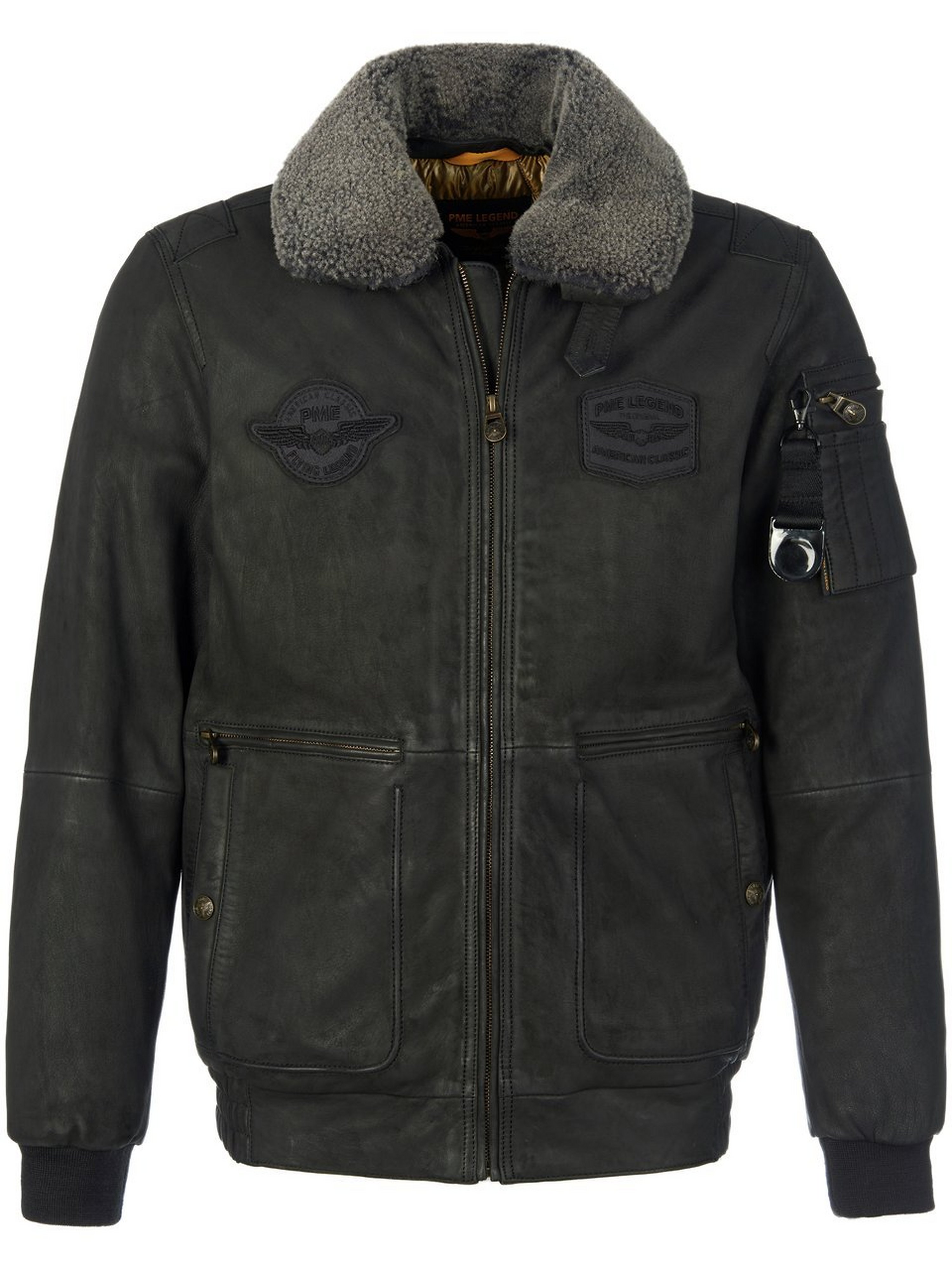 Lederjacke