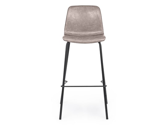 CONCEPT1 - Tabouret Lot de 2 T. Kyra beige vintage (Bar)