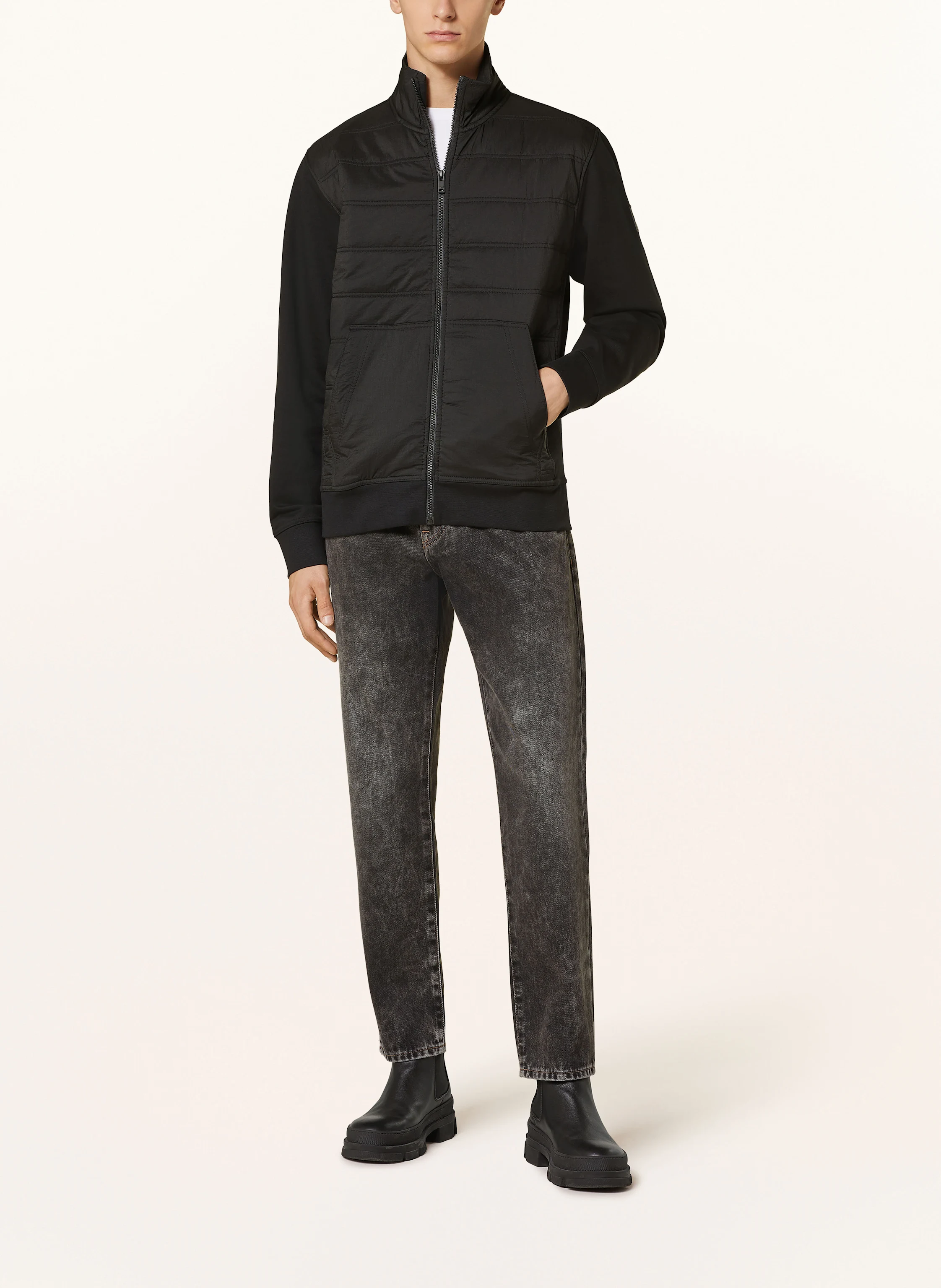 BOSS Jacke ZE_PUFF im Materialmix