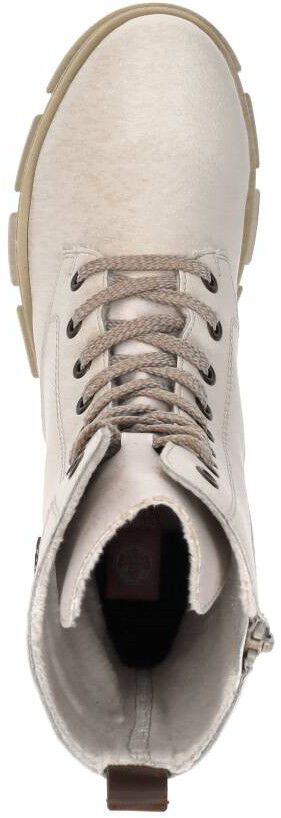 Rieker Veterschoenen Hoog gebroken wit