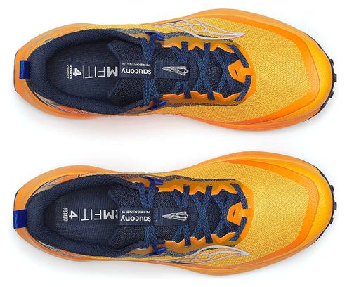 Chaussures Trail Saucony Peregrine 15 Orange/Bleu Homme