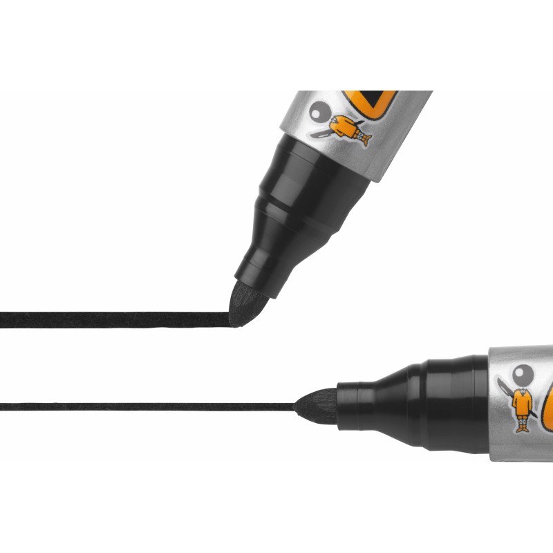 Marqueur permanent Bic 2000 pointe ogive 4,95 mm