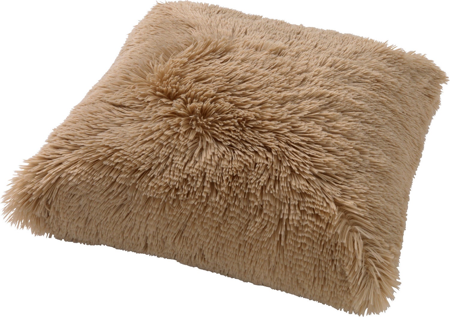 Dutch Decor sierkussen Fluffy beige 45 x 45 x 5 cm