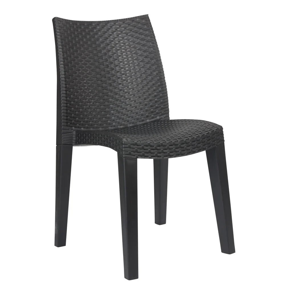 Chaise de jardin Sydney gris anthracite