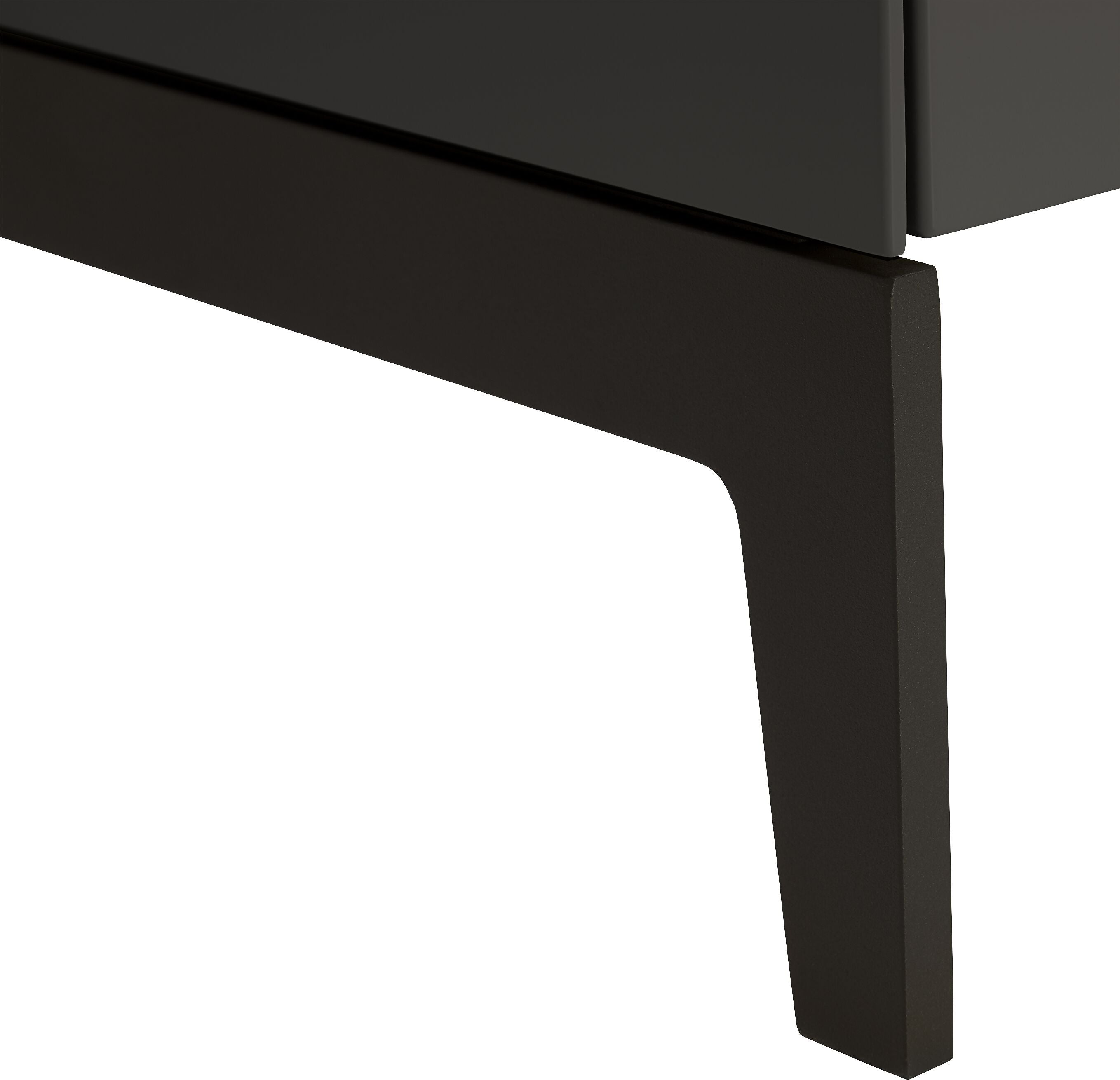 LUX Lowboard - Anthrazit / B: 180.0 cm x T: 46.0 cm x H: 49.5 cm